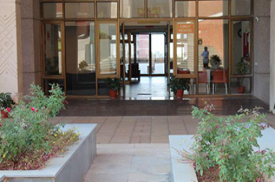 Hostel Entrance Lobby